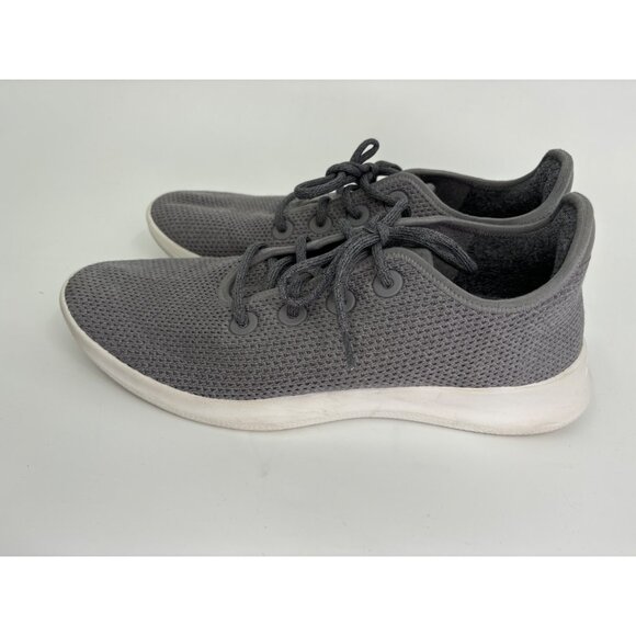 Allbirds Mens Tree Runners Knit Sneakers Gray Size 12 - Picture 5 of 7
